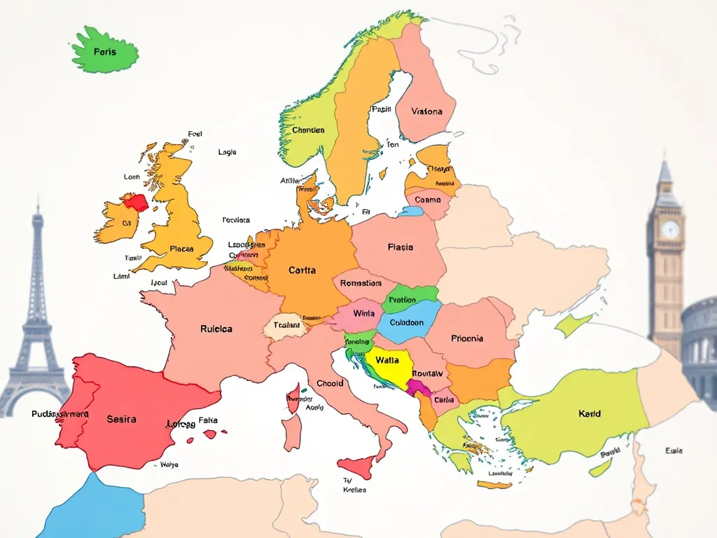 Ile jest krajów w Europie? Odkryj pełną listę państw!